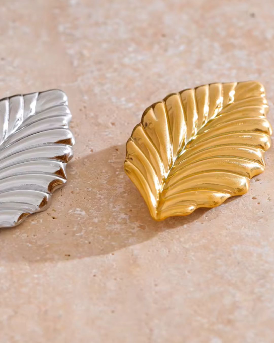 The Gilded Fern | 18ct PVD Gold-Plated Leaf Brooch