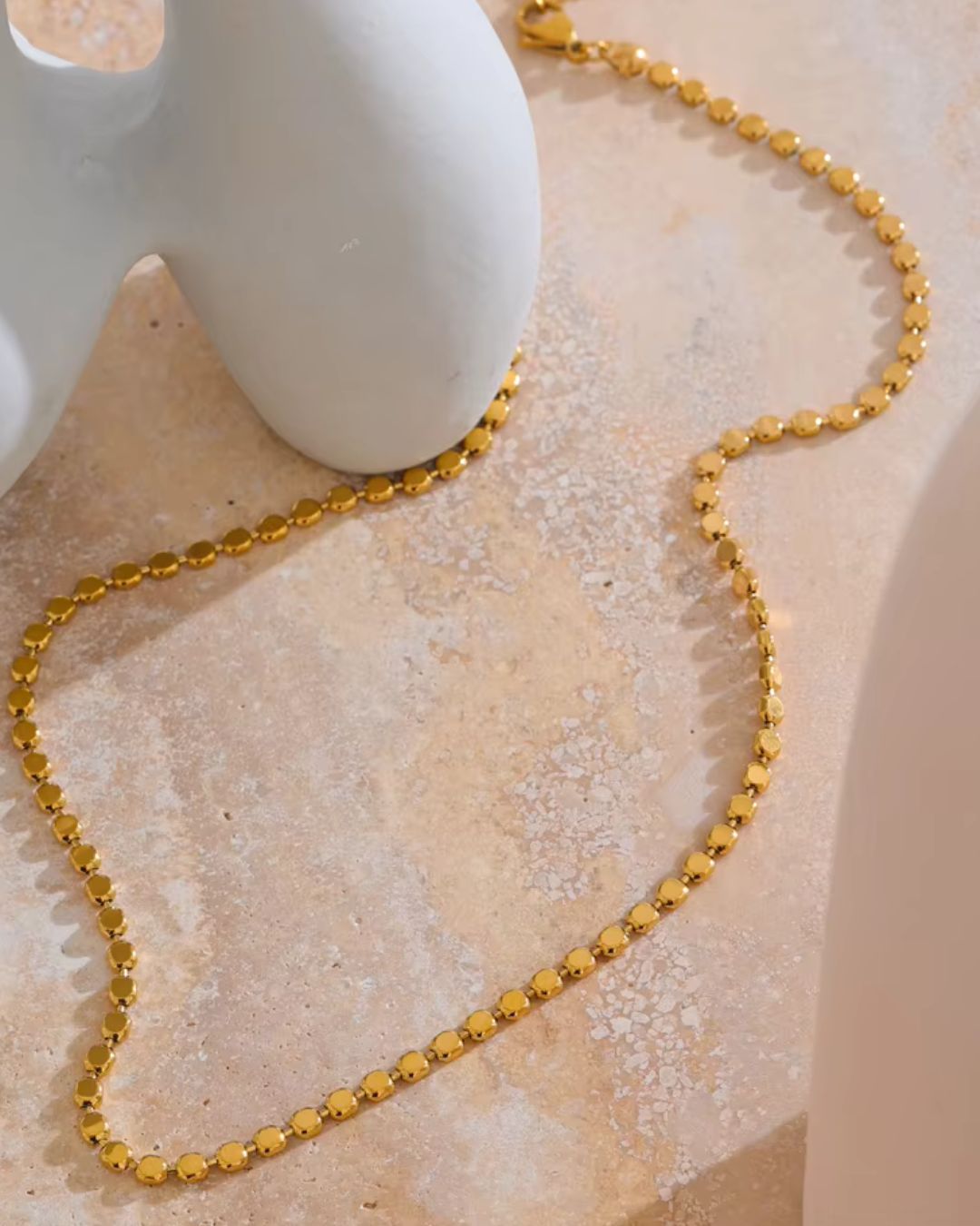 The Golden Thread | 18ct PVD Gold-Plated Collar Necklace
