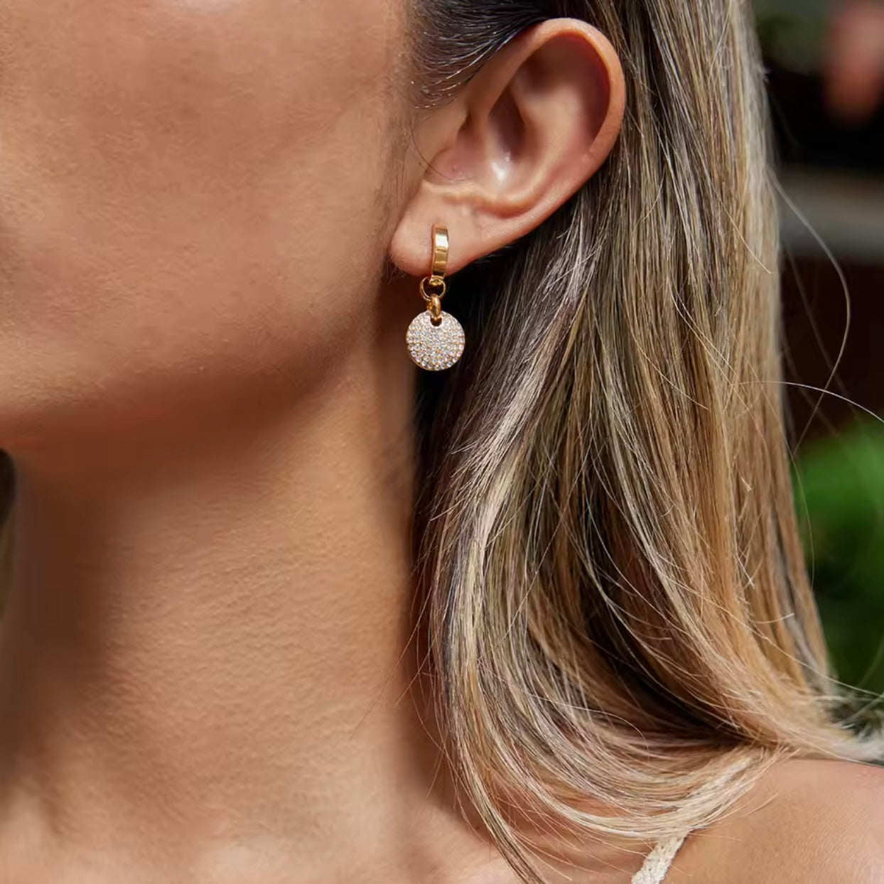 Aura Zircon Earrings