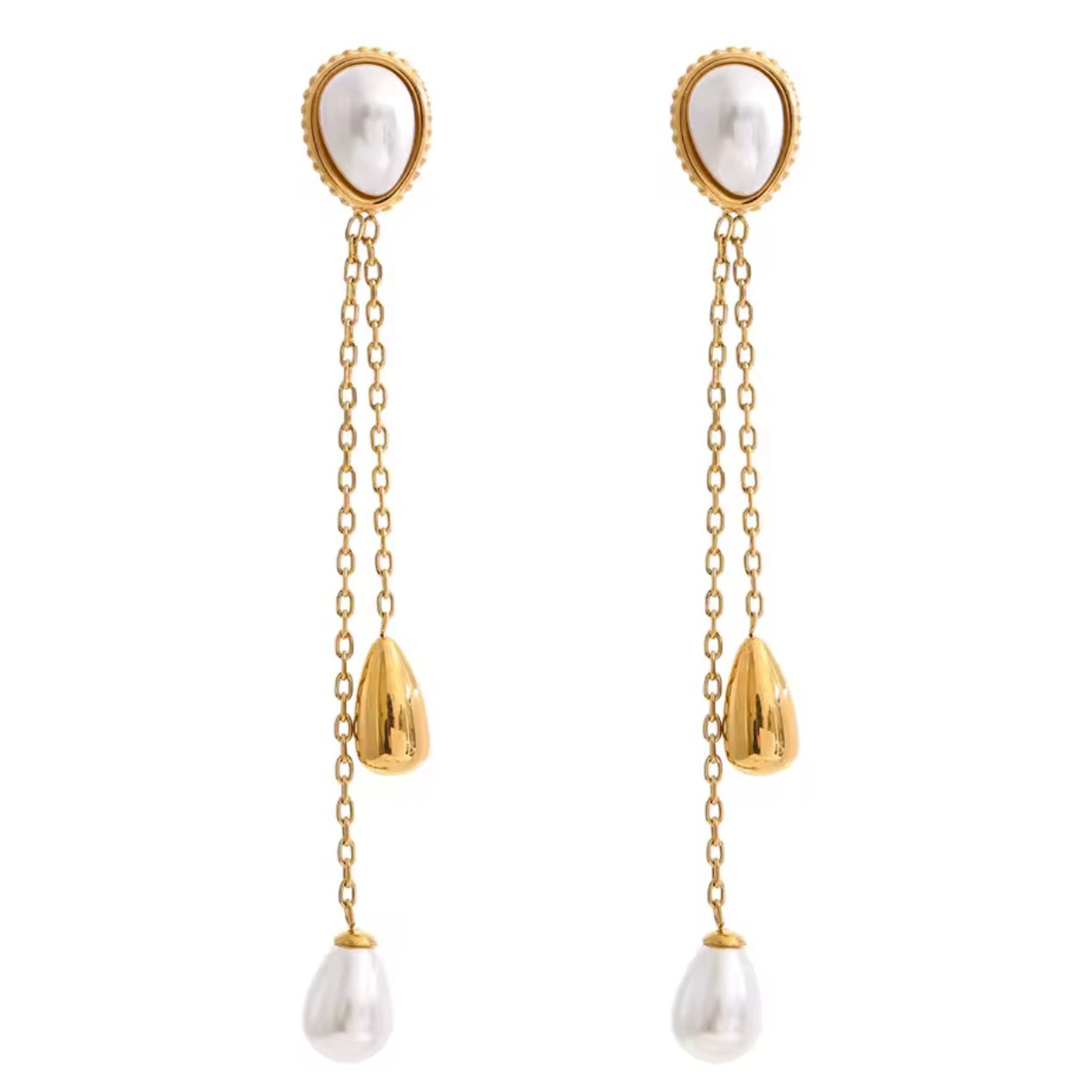 Toya Pearl Drop Earrings