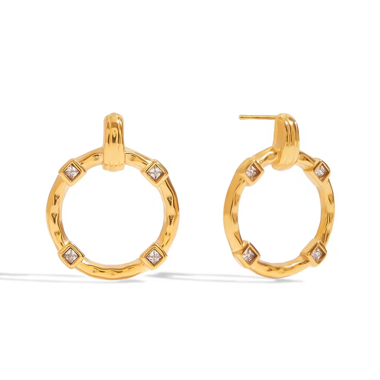 Prism Zircon Earrings