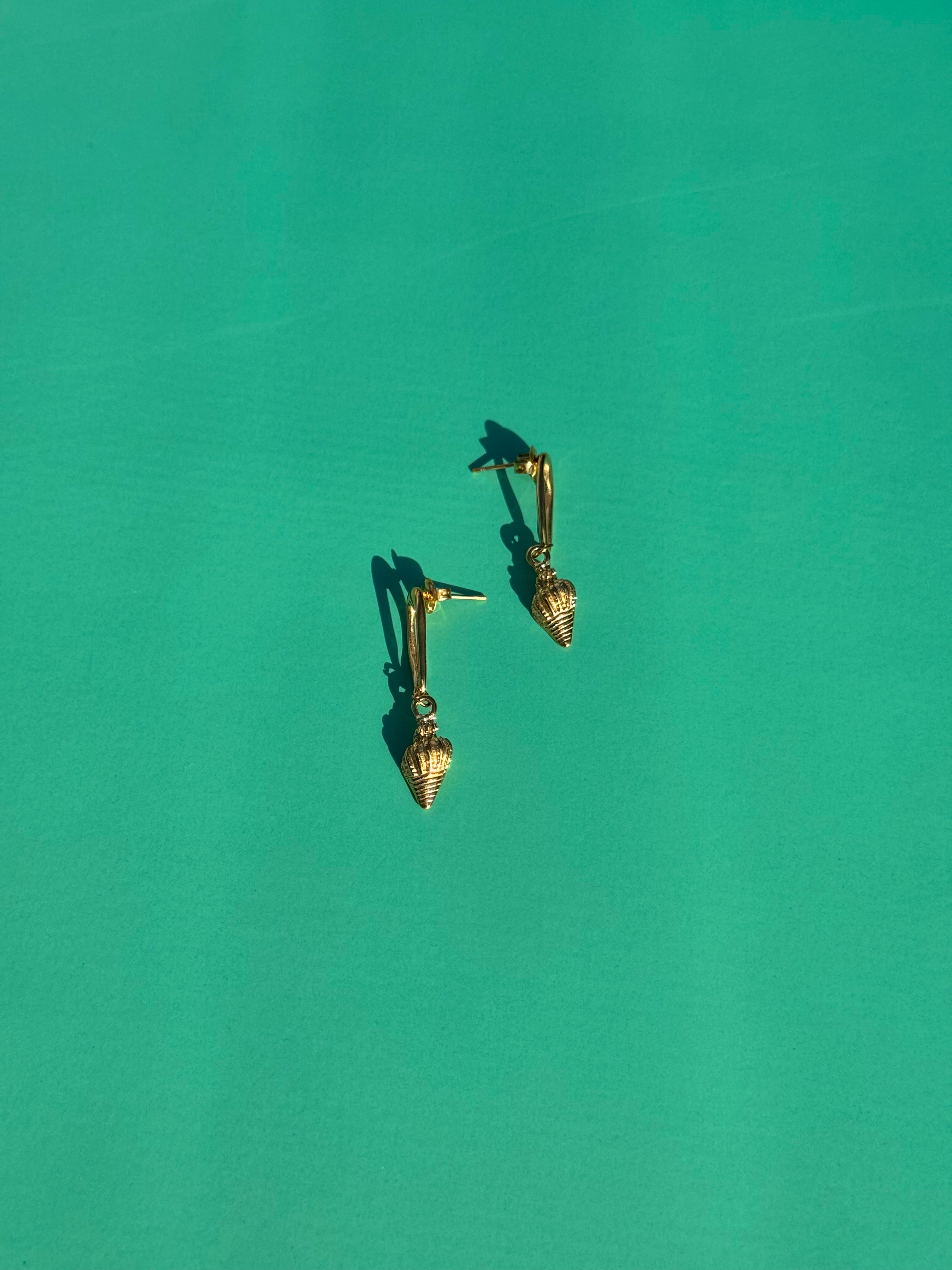 Conch earrings