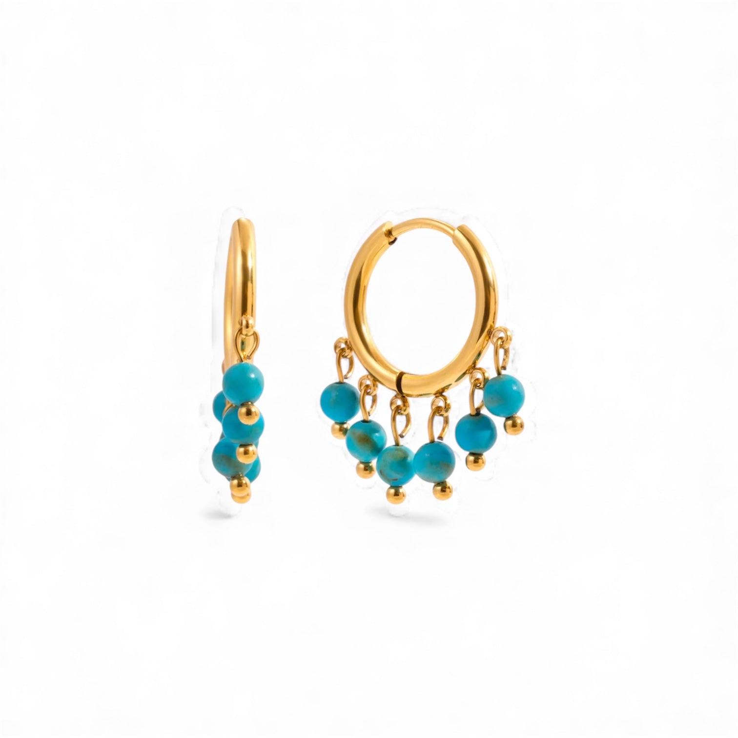 Topaz Hoops