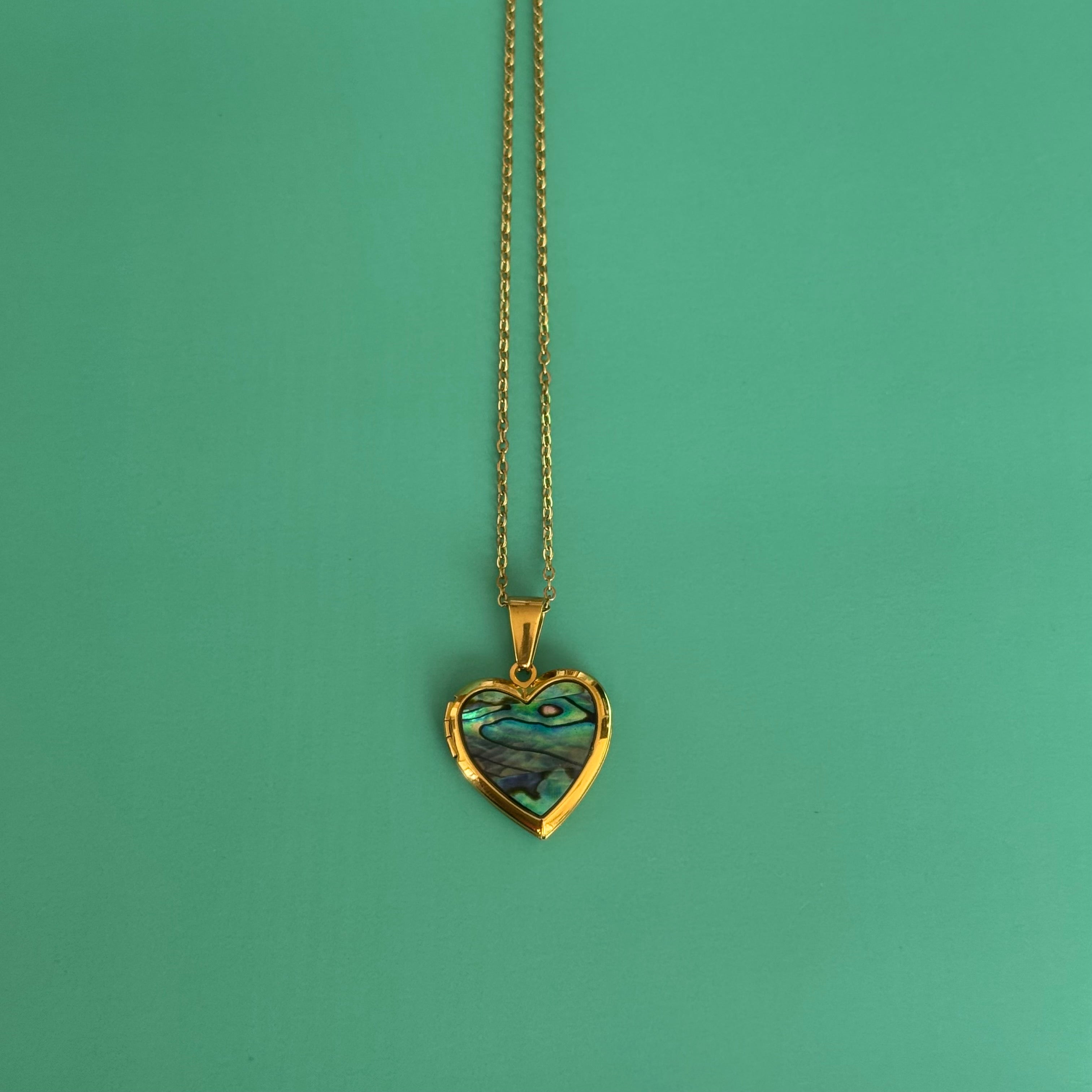 Mermaid Heart Pendant