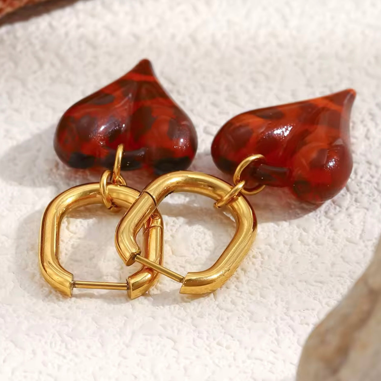 Natalia Heart Earrings