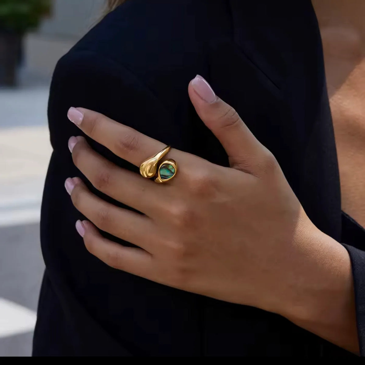 The Sea in Moonlight Ring