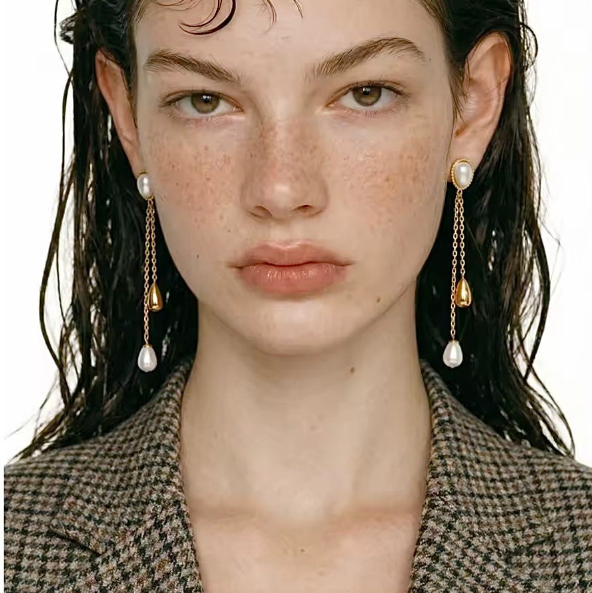 Toya Pearl Drop Earrings