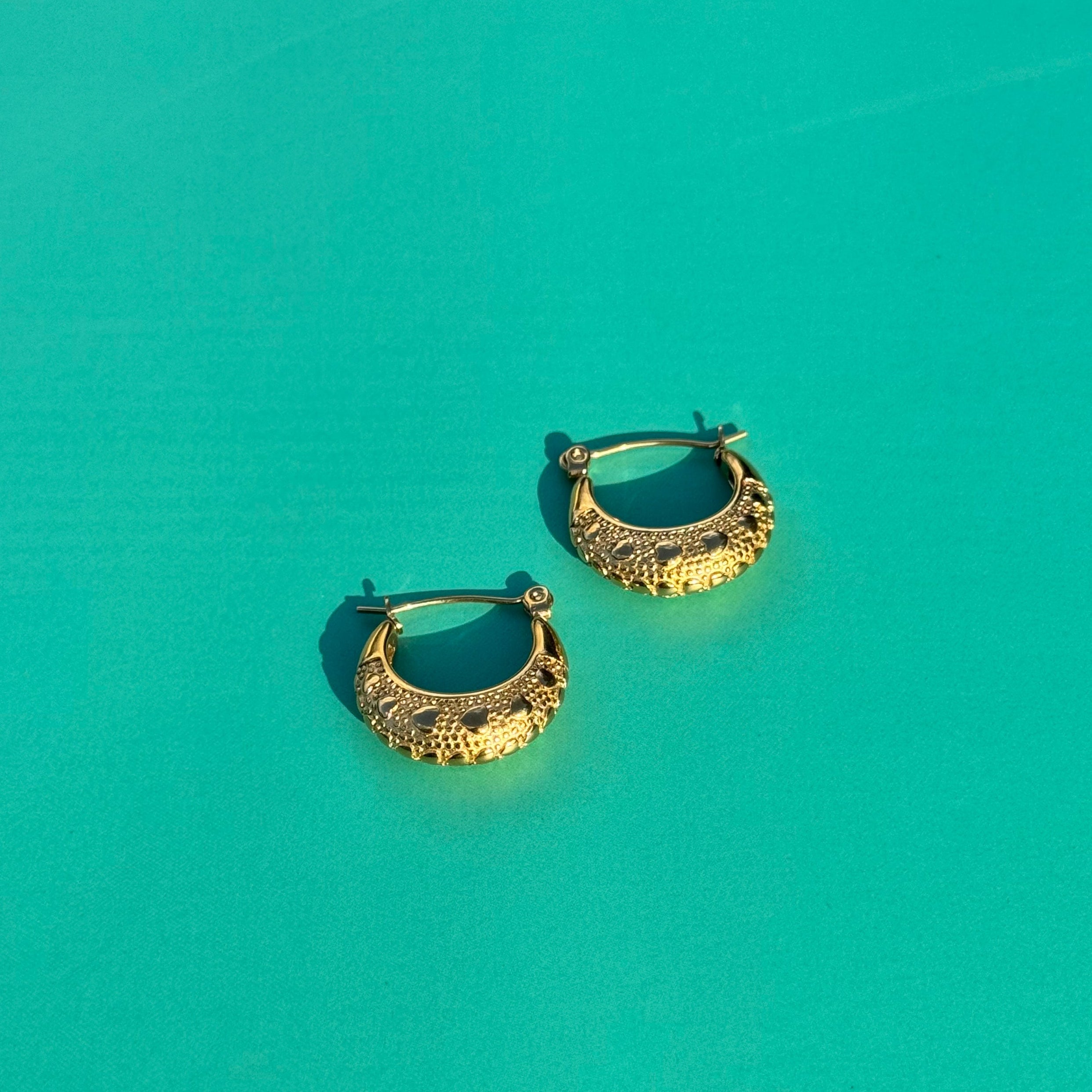Gilded Hoops